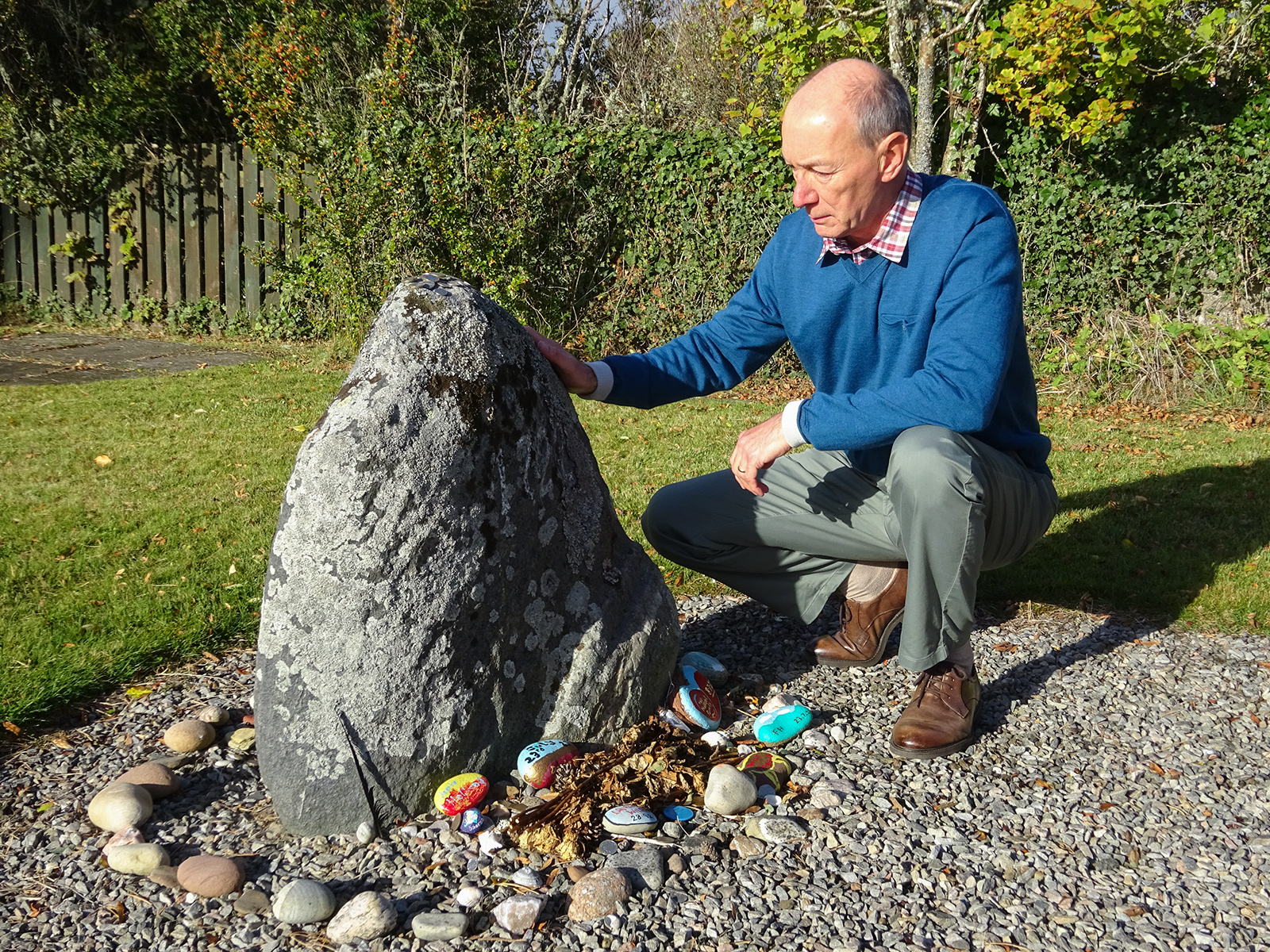 Philip at the stone