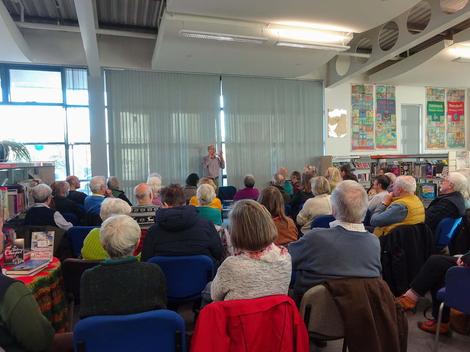 Dingwall Library Philip Paris talk