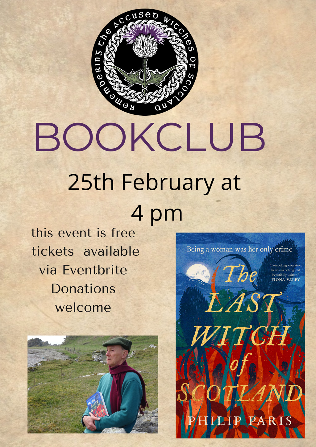 Eventbrite Zoom Talk with Q&A 25th February 2024