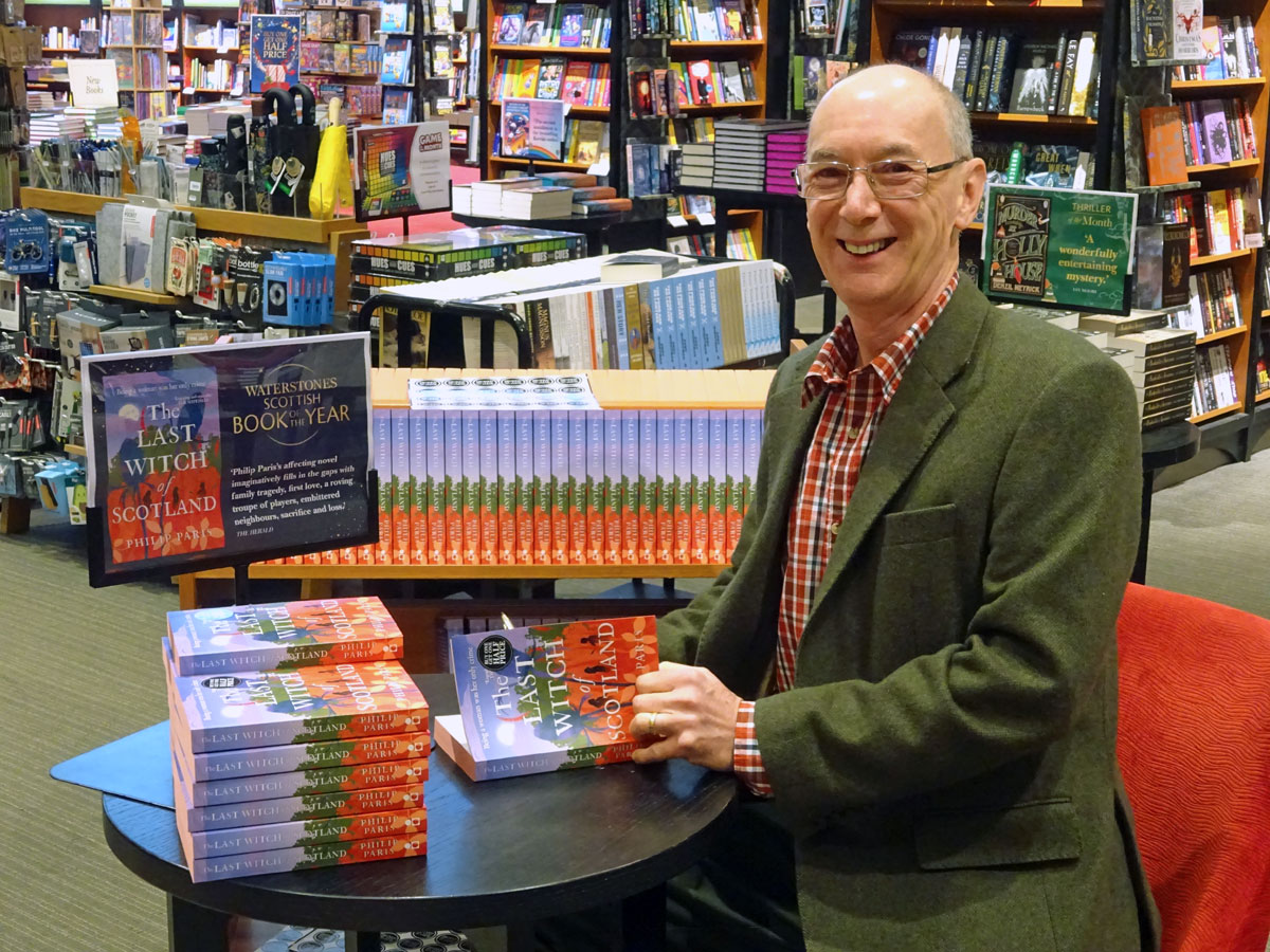 Philip Paris at Waterstones, Inverness